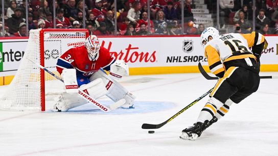 Freeze Frame: Zucker is possessed! taken in Montreal (Penguins)